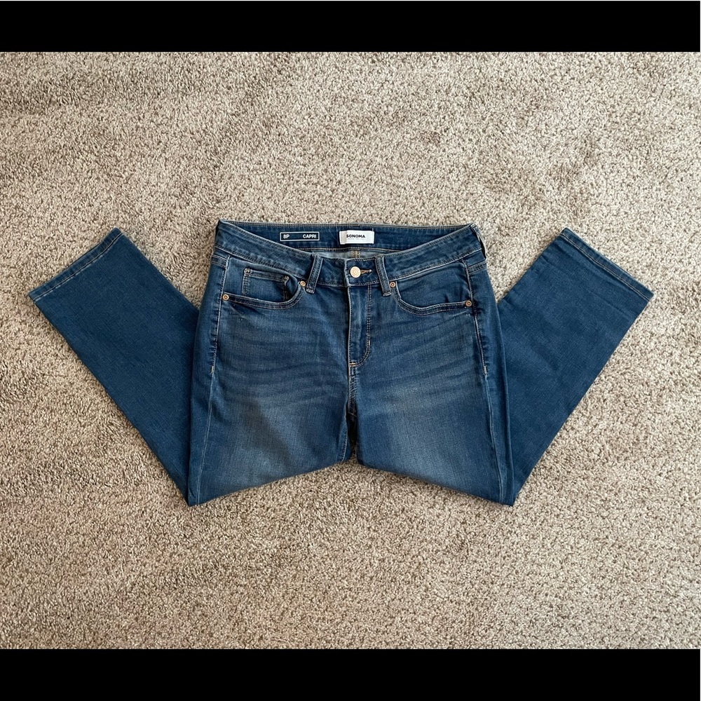 Sonoma Petite Capri Jeans